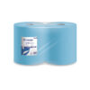 Lucart Putzrollen Tissue blau 2lag. 36x36cm, breit, 1000 Abriße, VE 2 Rollen