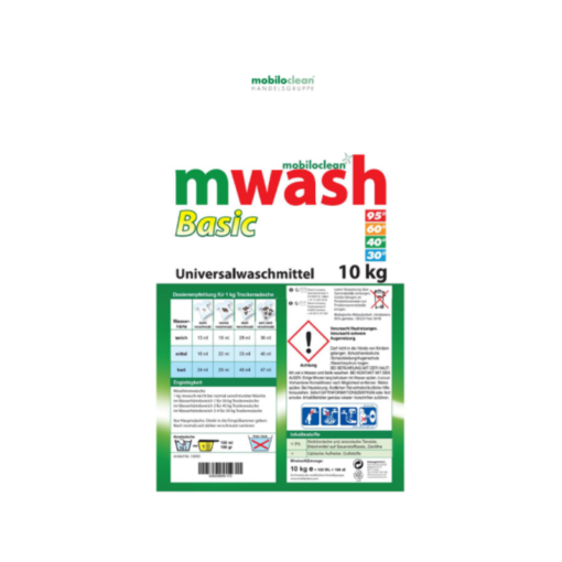 MWash Basic Universalwaschmittel 10kg-Trommel