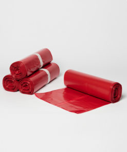 Müllbeutel LDPE 120 l rot 700x1100 mm Typ 80, 250 Stück