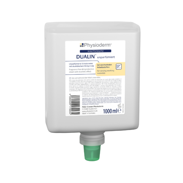 Peter Greven Dualin unparfümiert Hautschutzcreme 12x1l Neptuneflasche