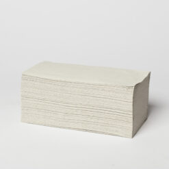Papierhandtücher 25x23cm RC 1-lagig natur Z-Falzung, 5000 Stück
