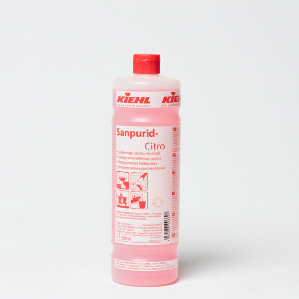 Sanpurid-Citro 6x1 Liter Sanitärreiniger mit Citrus-Frischeduft