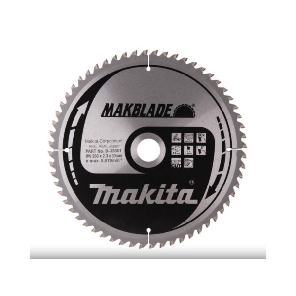 Makita MAKBLADE Sägeb. 260x30x60Z