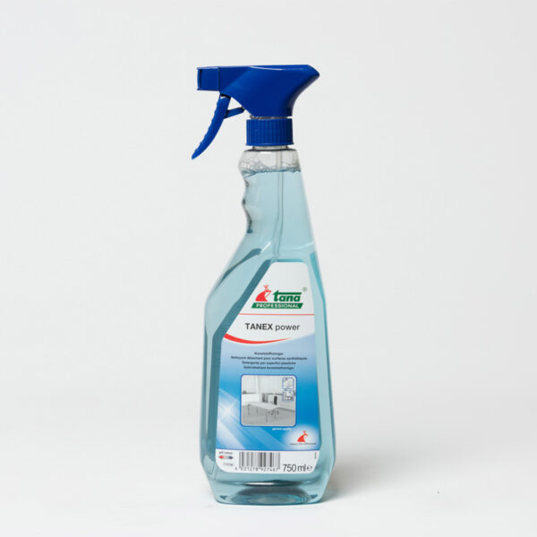 Tanex Power 10x750ml, gebrauchsfertiger Kunststoffreiniger