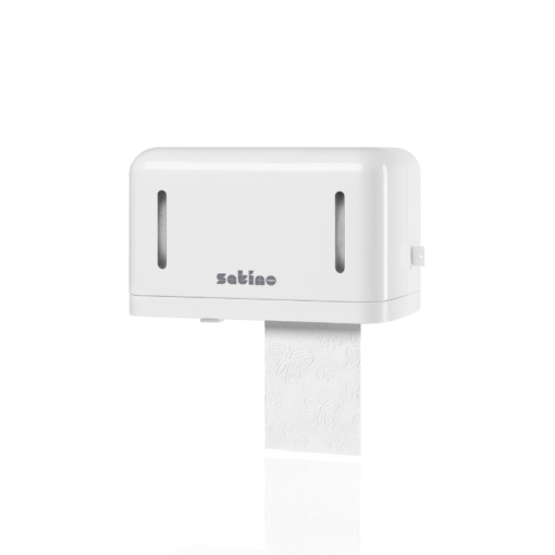 Wepa Satino Toilettenpapierspender Kleinrollen Doppelrollen MT1